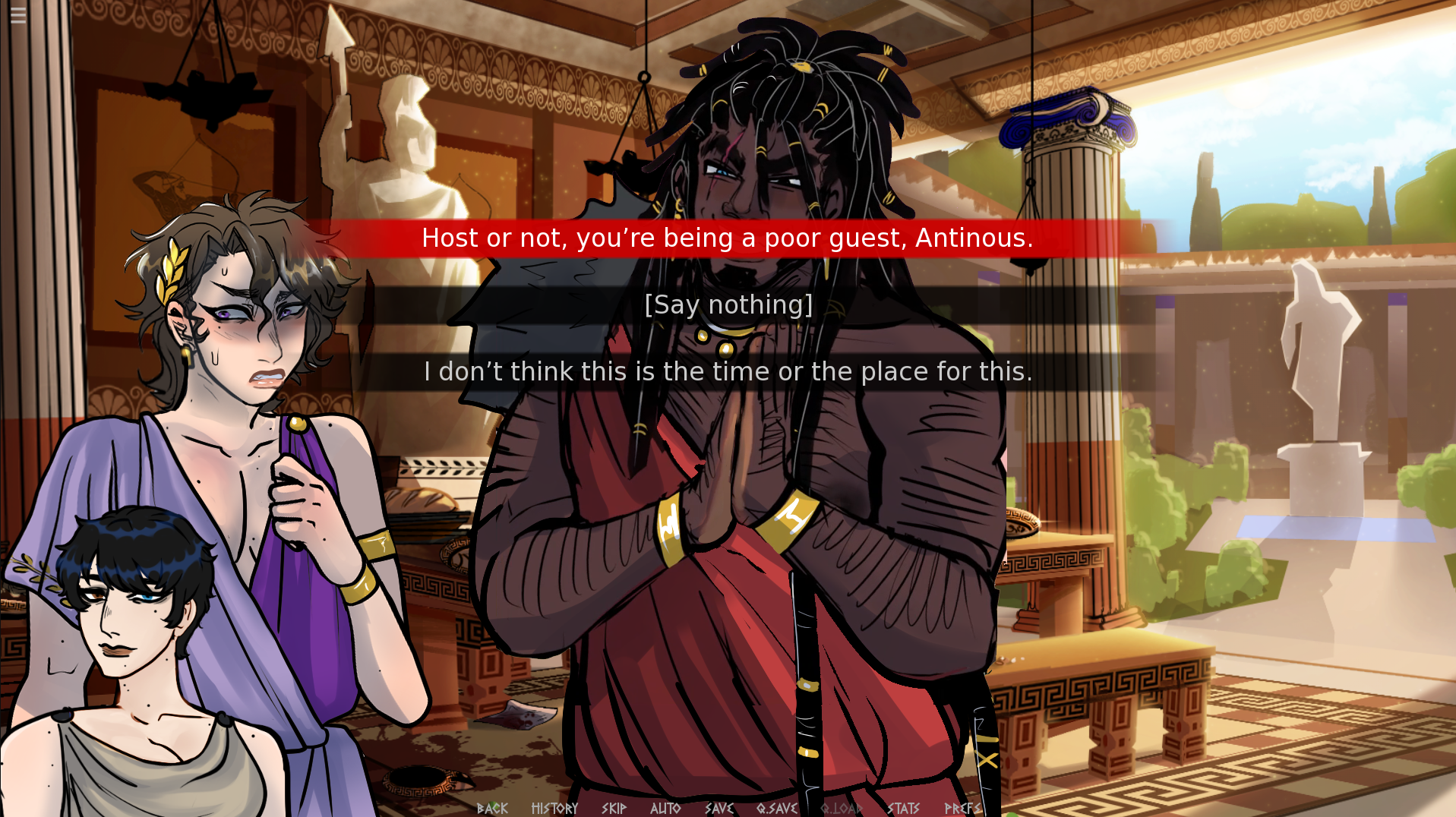Screenshot 5 for Hearts Before The Arrow (DEMO)
