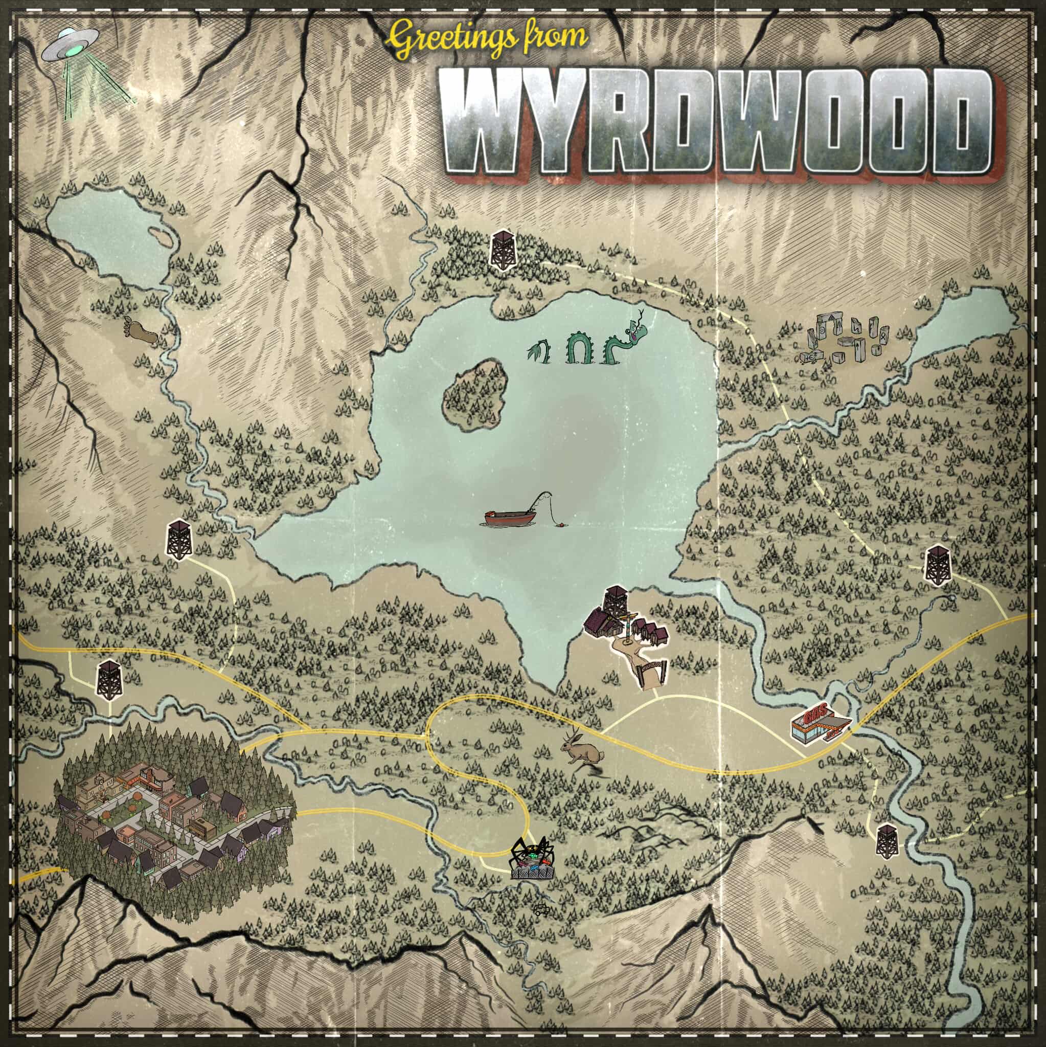 Camp Wyrdwood: A Tabletop RPG (Early Development) gallery image 3