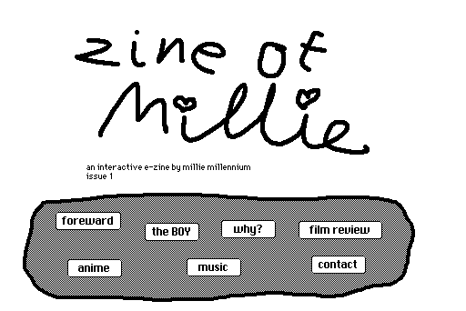 Screenshot 2 for zine of Millie 1-30 archive