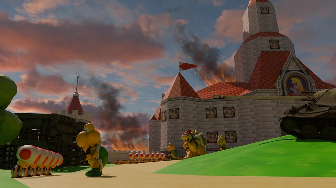 Screenshot 2 for Super Mario Brutality
