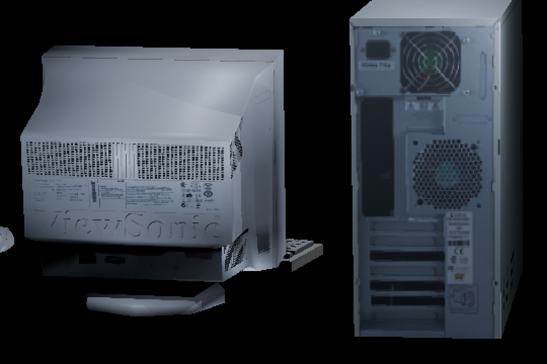 Ps1 Computer Texture PS1/PSX retro PC/computer asset by Shayno