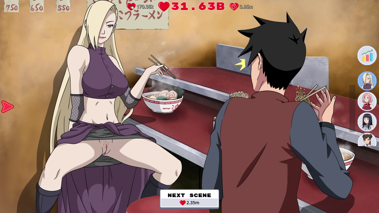 Kunoichi IDLE / Naruto Clicker screenshot 2