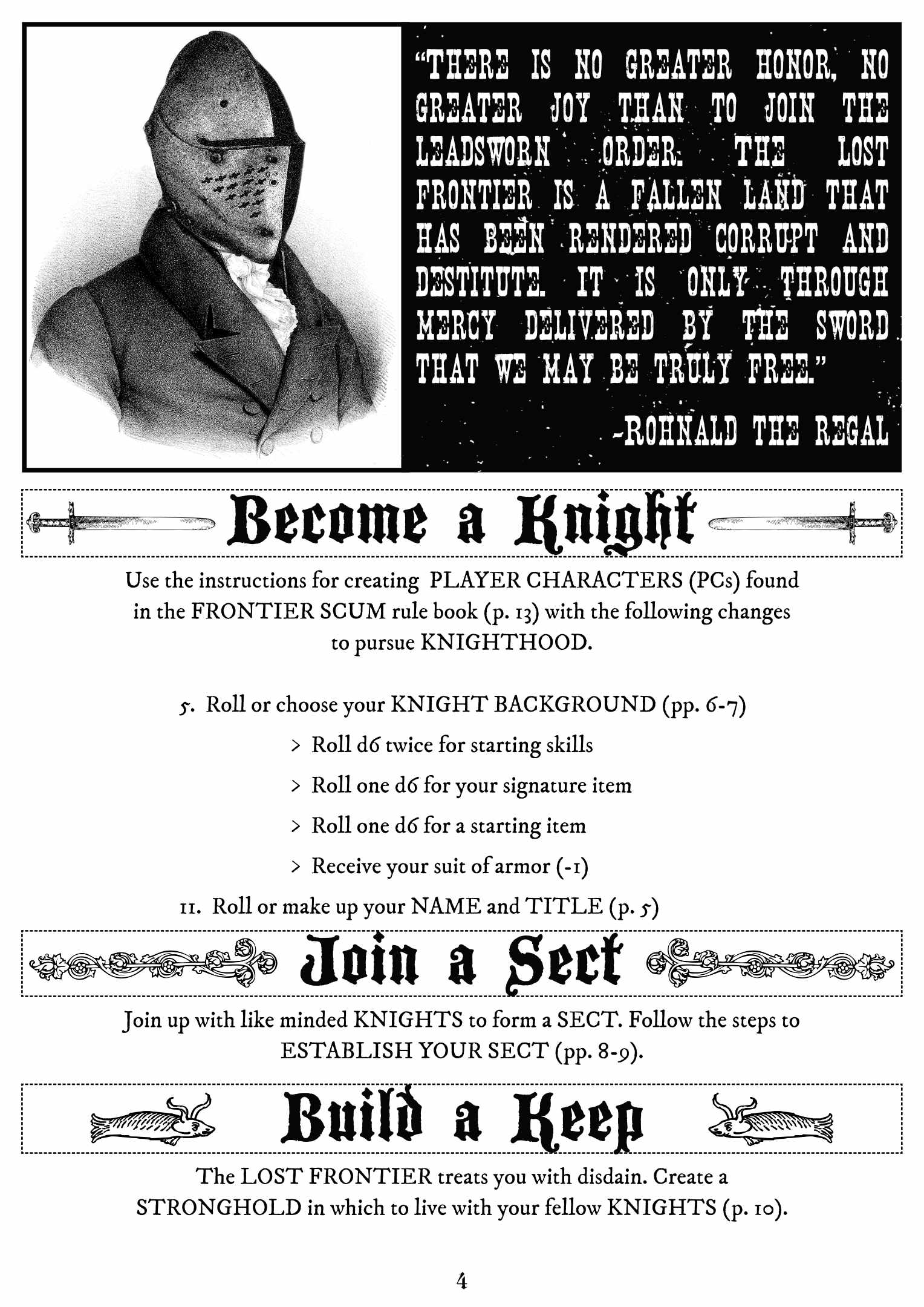 Screenshot 3 for A Knight’s Primer To The Leadsworn Order