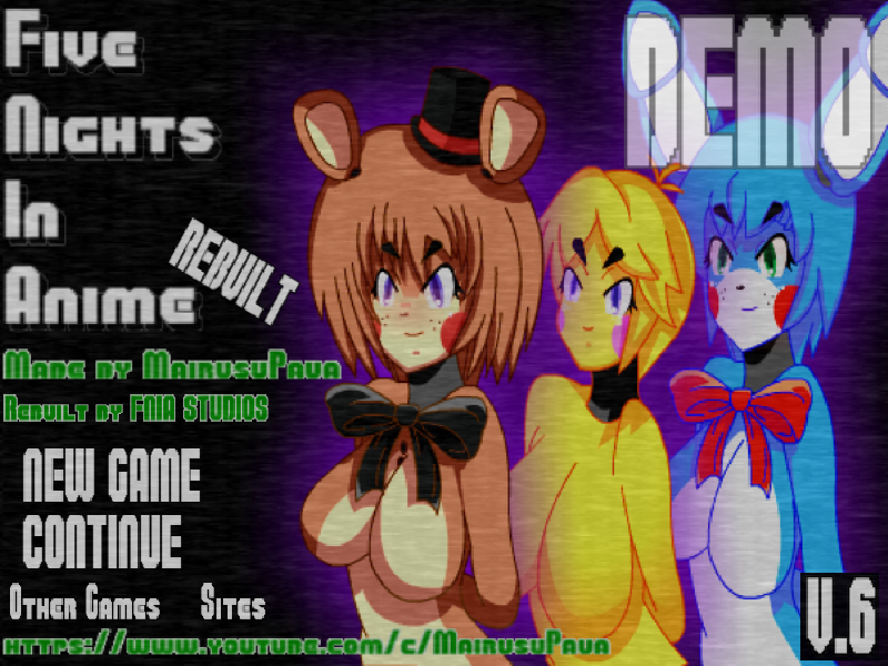 Five Nights in Anime: Rebuilt