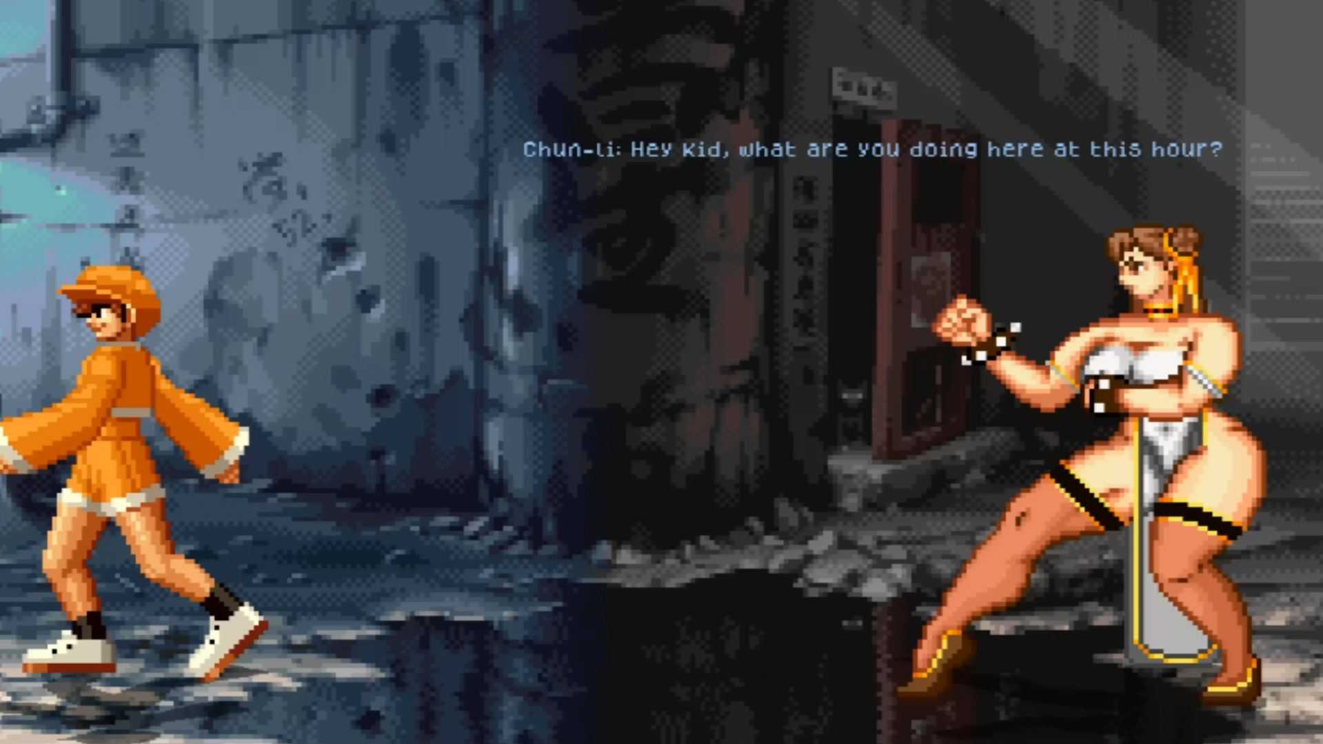 Screenshot 2 for Chun-li China dress x Bao animation