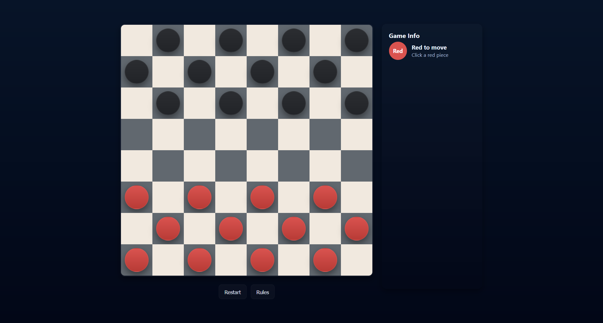 Checkers: Battle of Kings by PlayHive for Isolation Game Jam - itch.io