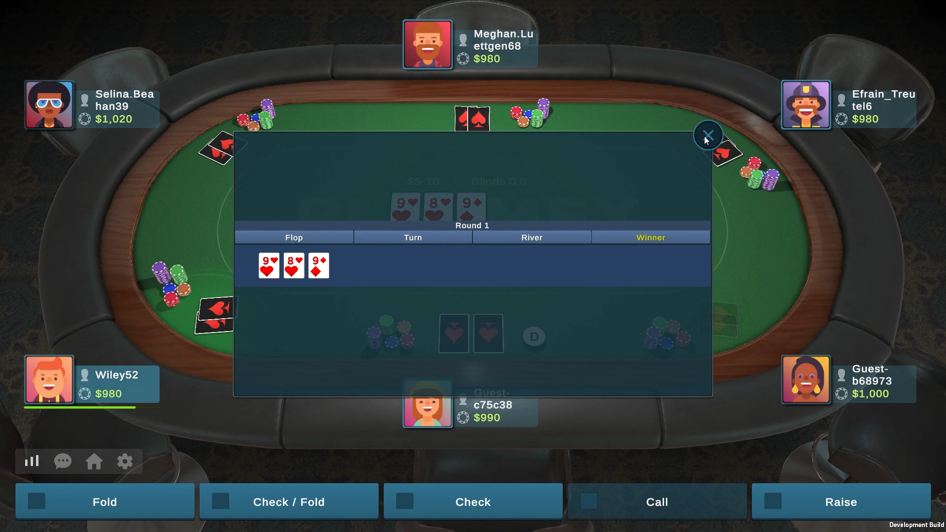 Screenshot 5 for Texas Hold'em Poker – Multiplayer Casino Card Game