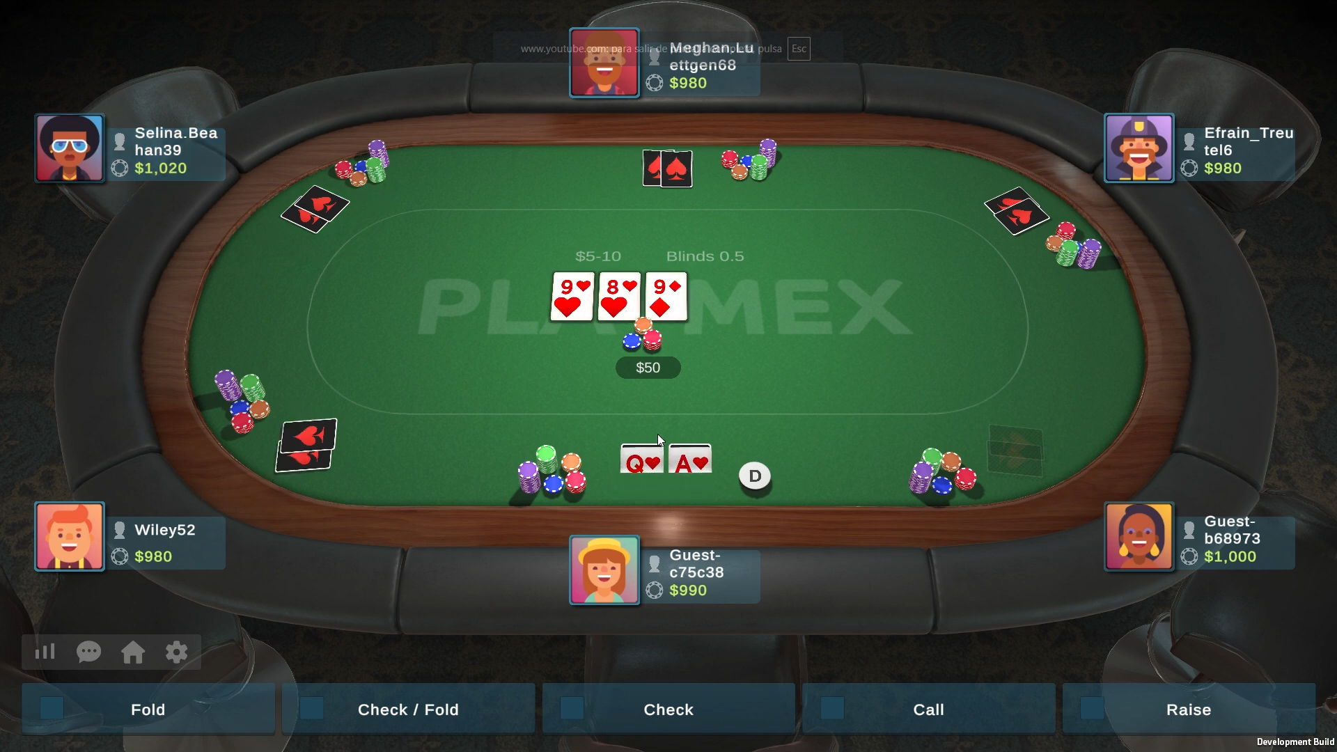Screenshot 4 for Texas Hold'em Poker – Multiplayer Casino Card Game