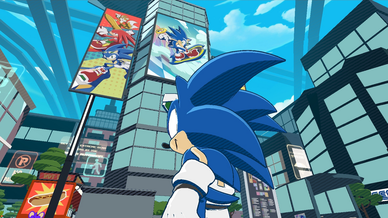 Sonic Riders Hub by Lanmana