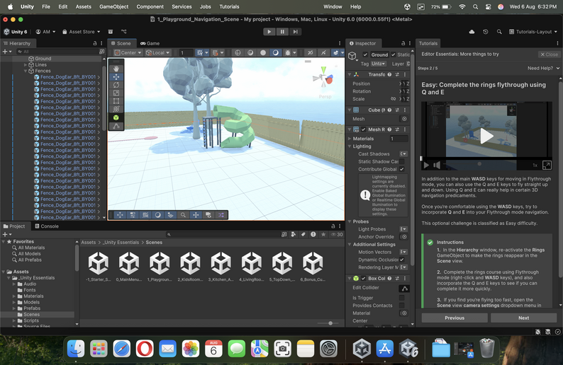 Unity Essentials Learning Project by Arpan