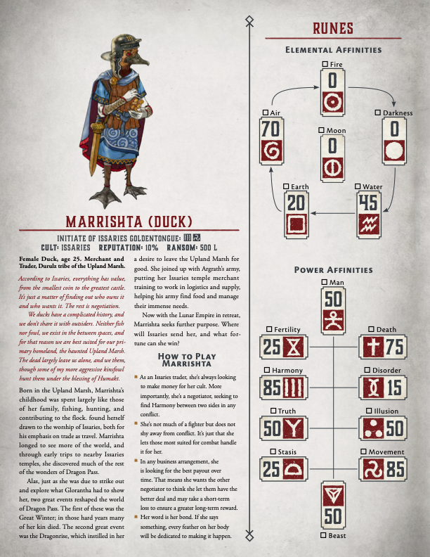 Screenshot 4 for RuneQuest Elder Race Adventurers