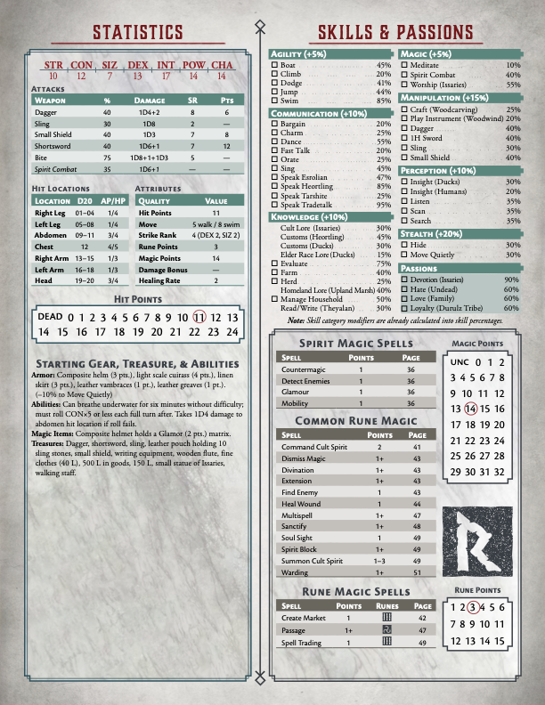 Screenshot 3 for RuneQuest Elder Race Adventurers