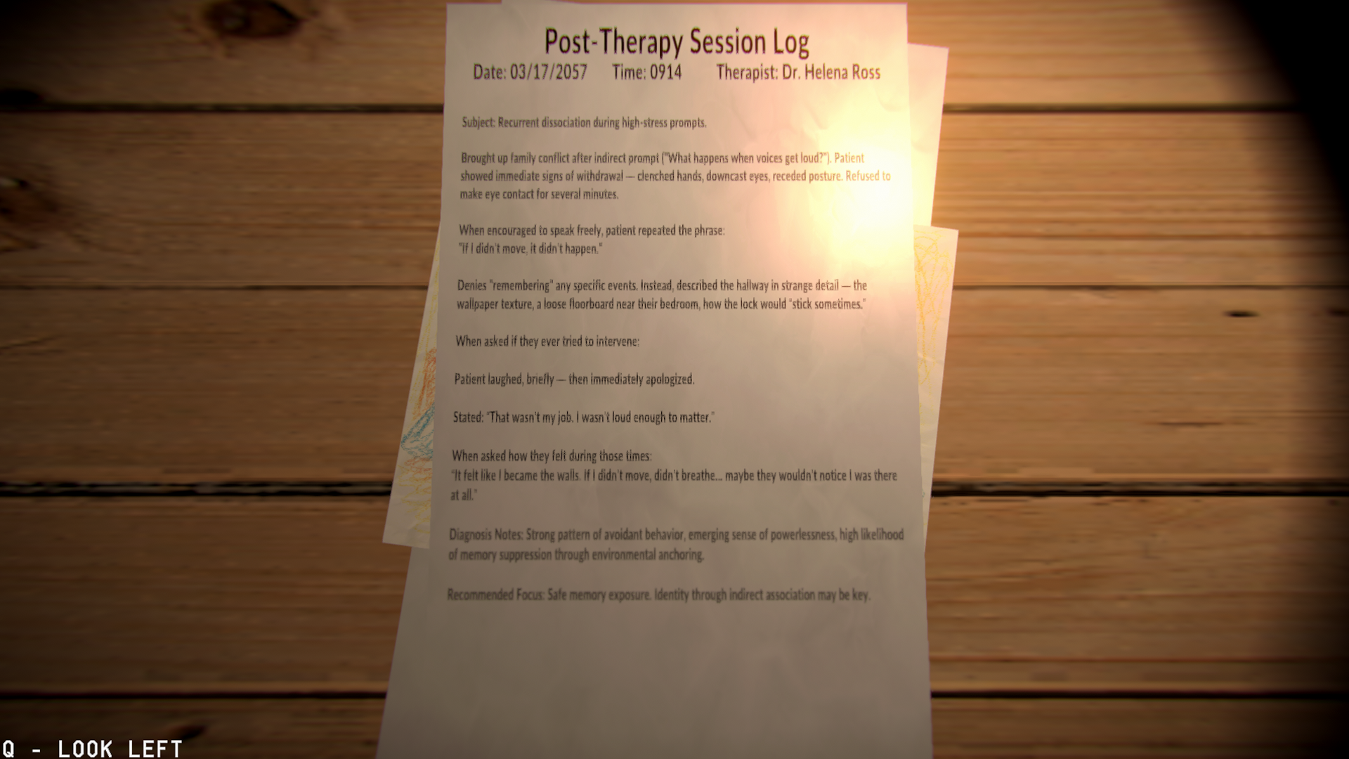 Screenshot 11 for The Things We Bury Demo