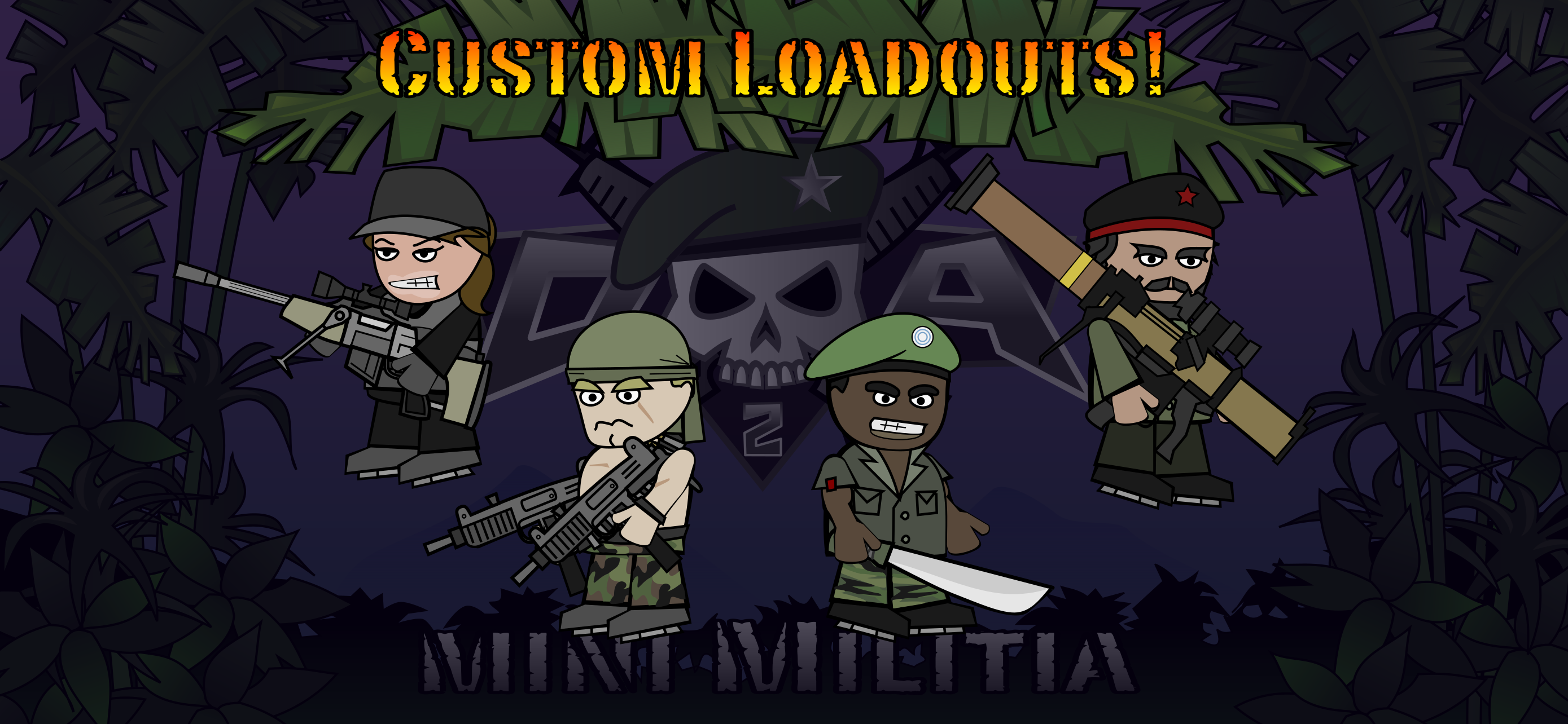 Mini Militia Classic : Doodle Army 2 DA2 MMC by Orionnoir