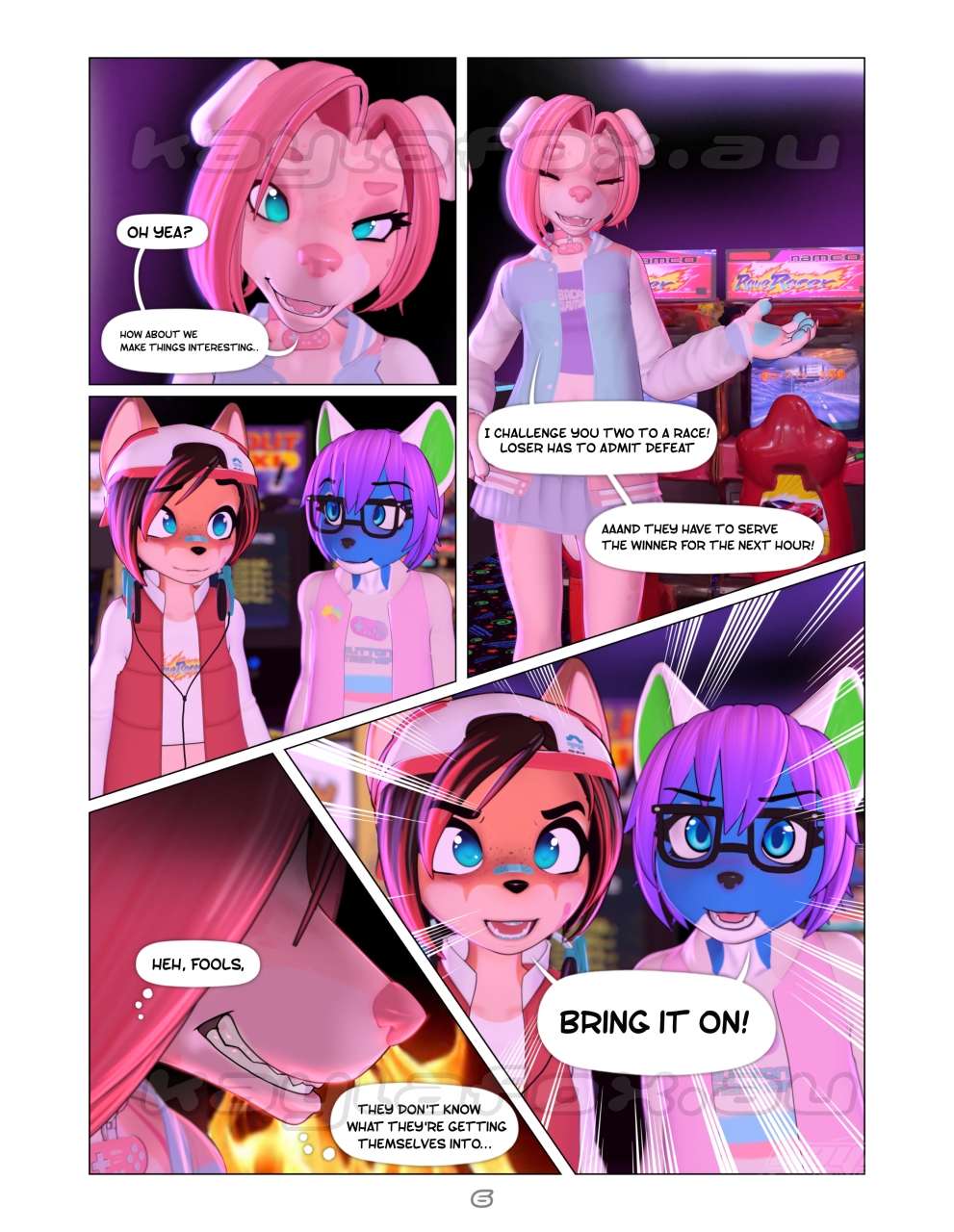Screenshot 4 for High Scores Comic (Low-res, web version, watermarked)