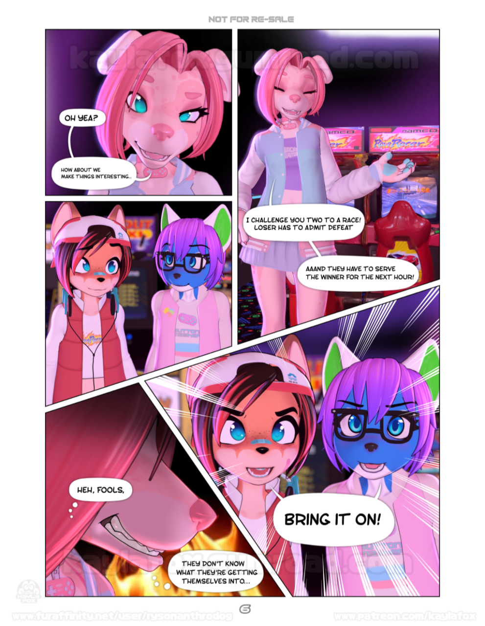 Screenshot 3 for High Scores - Digital Comic (Max Quality, Watermarked)
