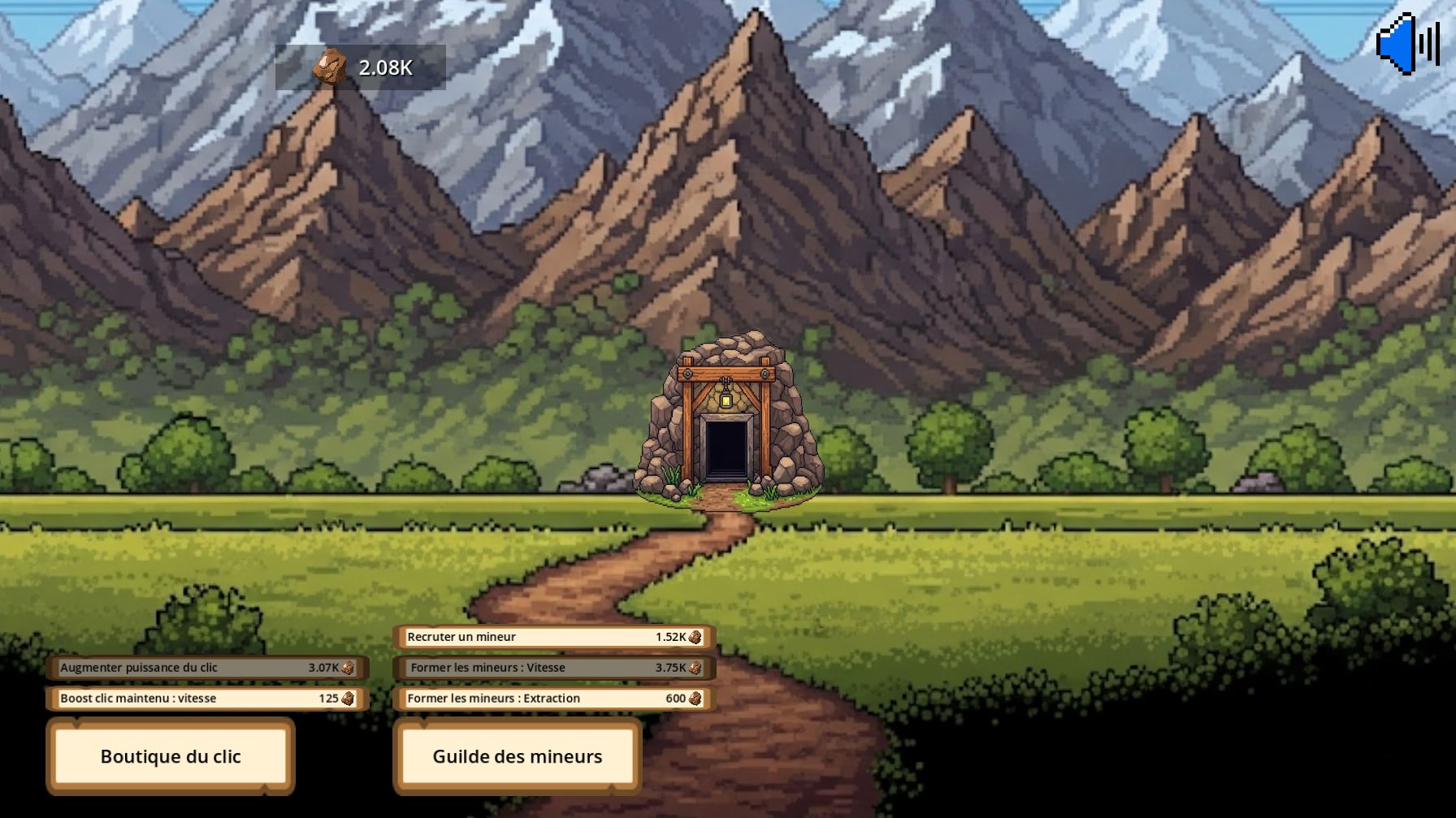 Screenshot 3 for Little Mining Clicker