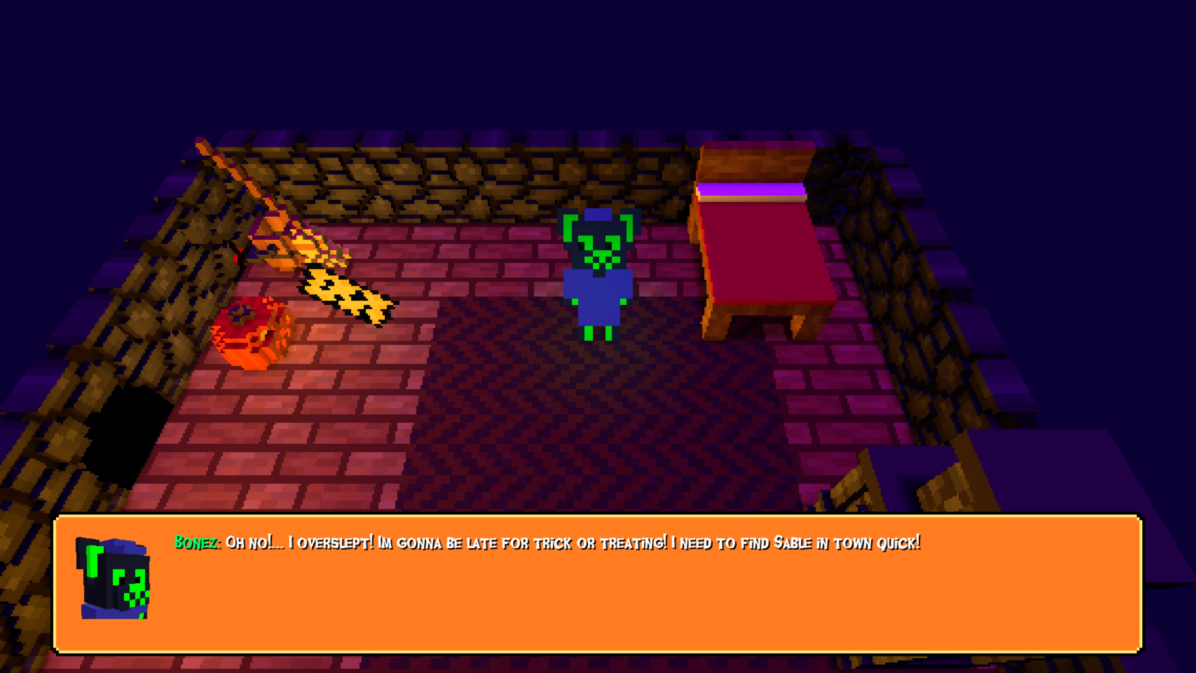 Screenshot 3 for Trick or Trouble: The Mop of Justice!