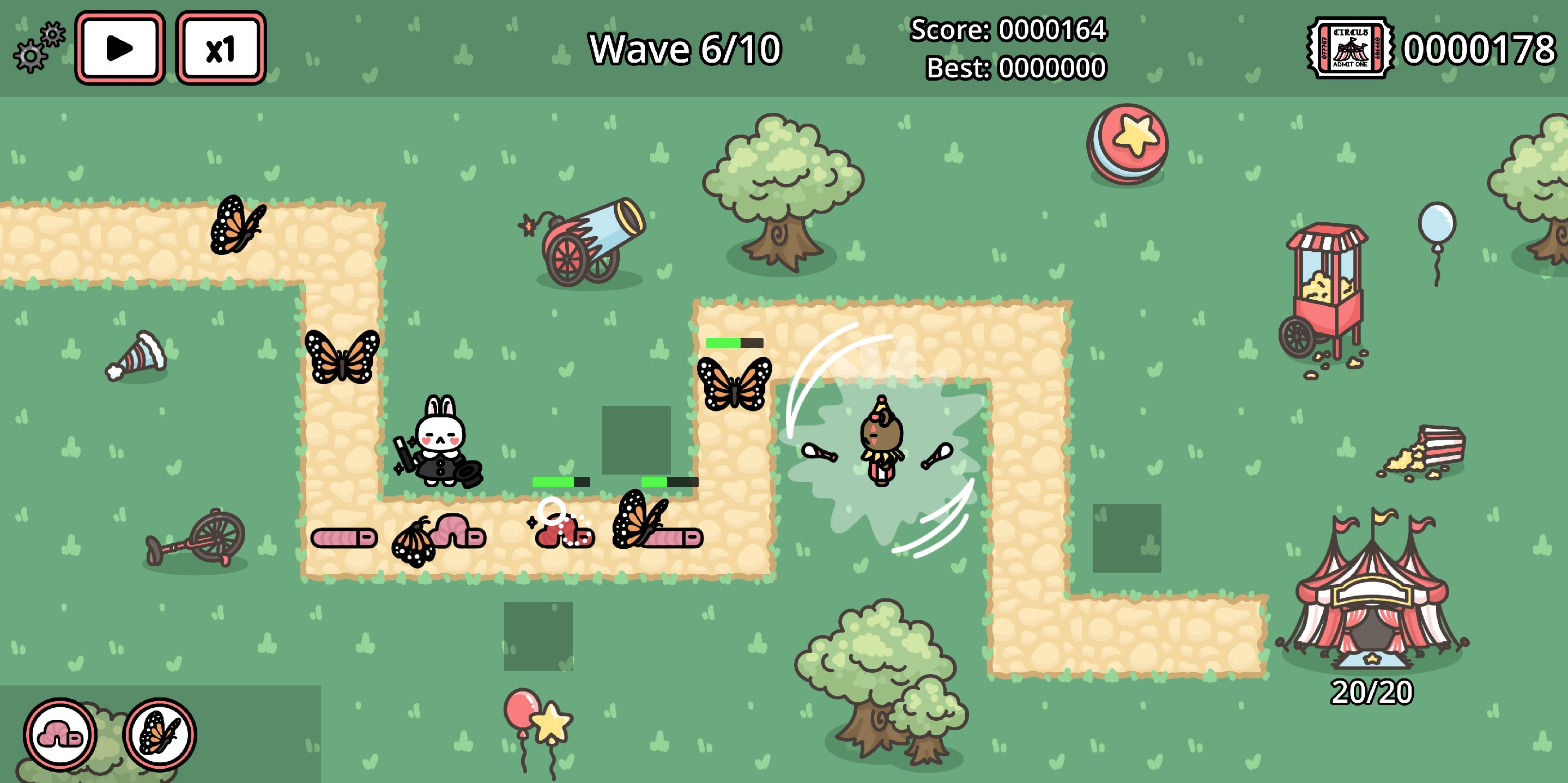 Screenshot 2 for Circus TD
