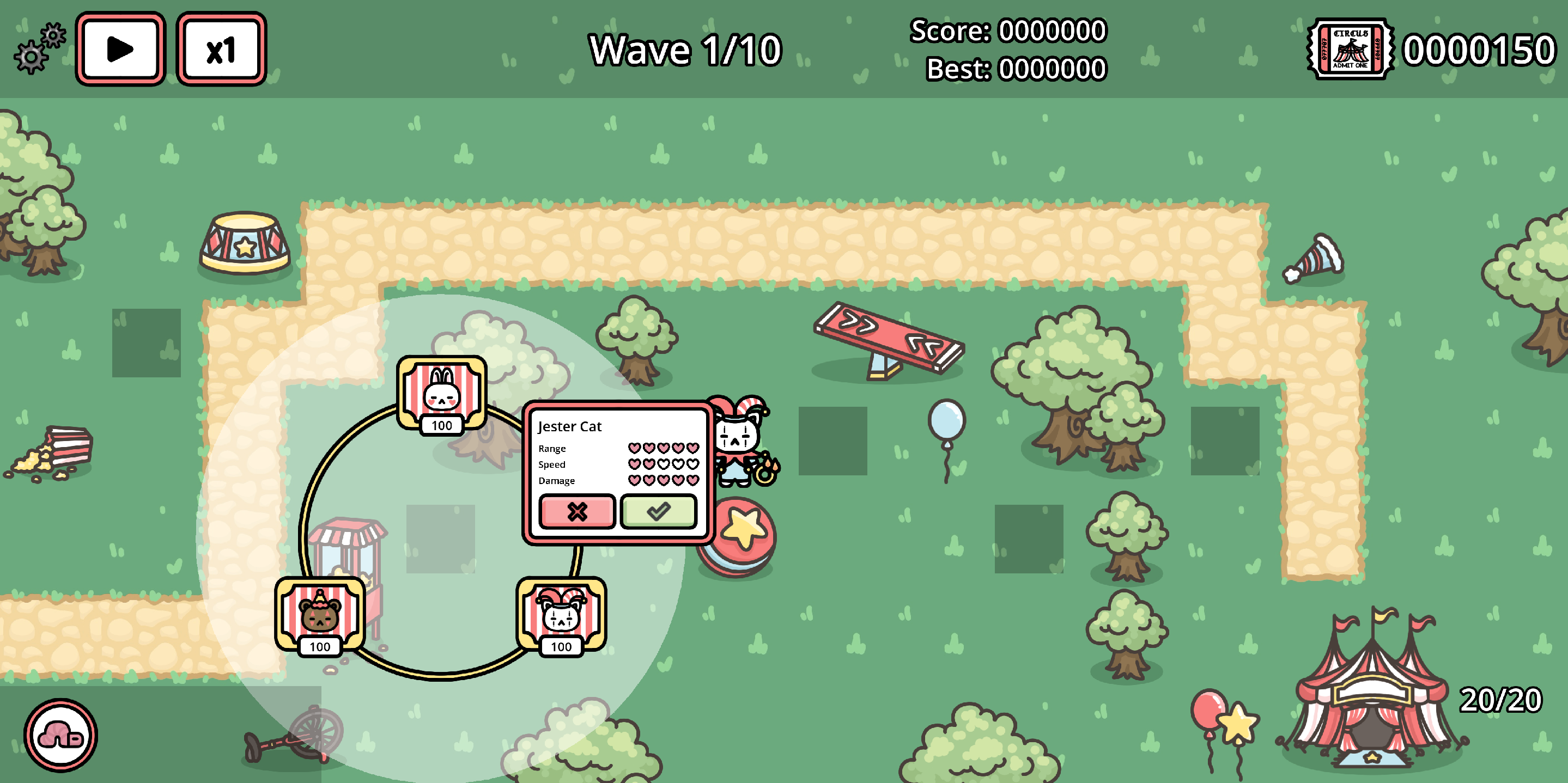 Screenshot 4 for Circus TD