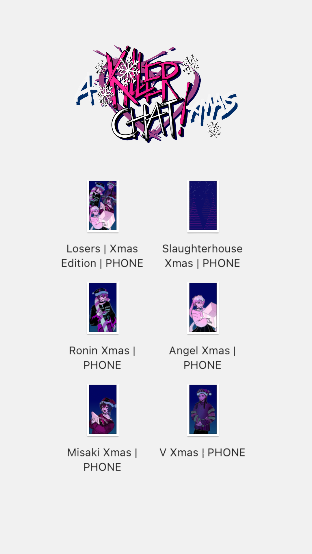 Screenshot 3 for Killer Chat! Christmas Wallpaper Bundle