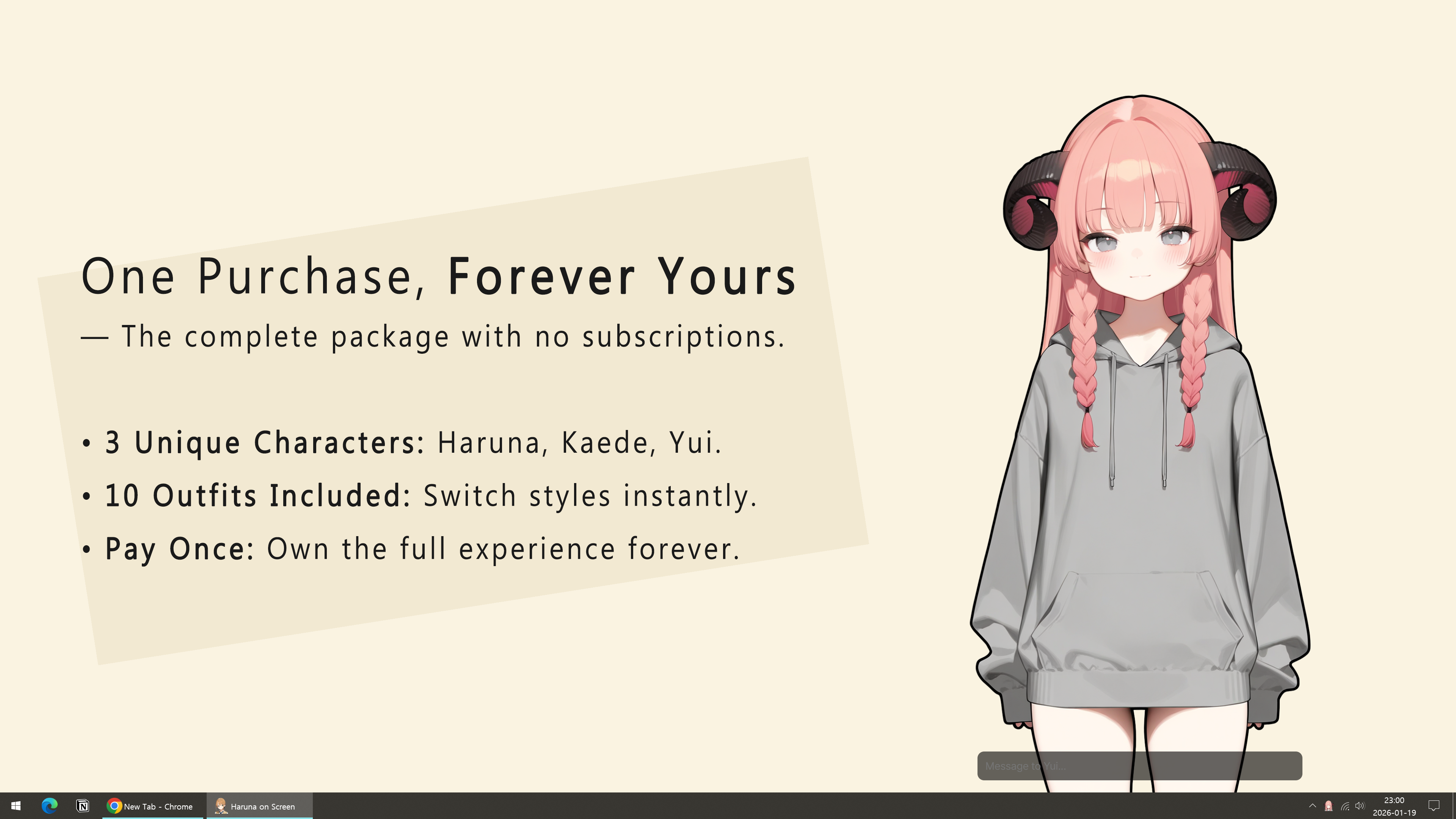 Screenshot 4 for Haruna on Screen