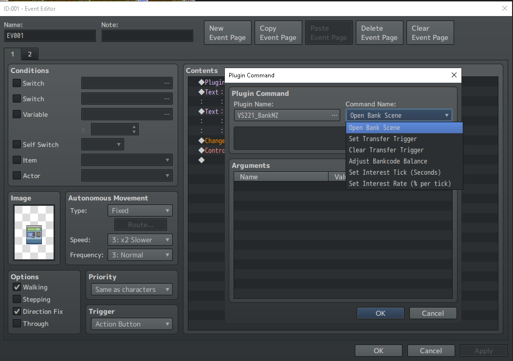 Screenshot 3 for RPG Maker MV/MZ - Bank System