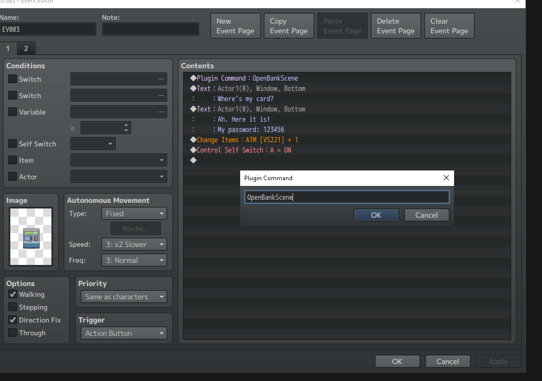 RPG Maker MV/MZ - Bank System by vishi221