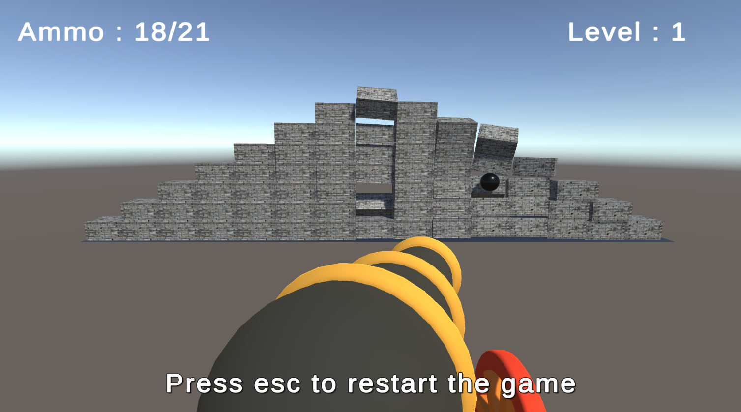 Python Cannon Game Cannon Ball by nickonickonii