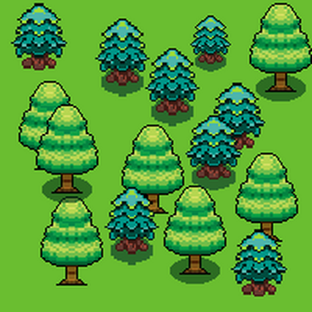 Pixel Studio Tree Pixel Trees Pack – Seasonal & Stylized by Icarus Studios