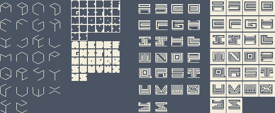 Atypography pack 1 by Drewbobaggins