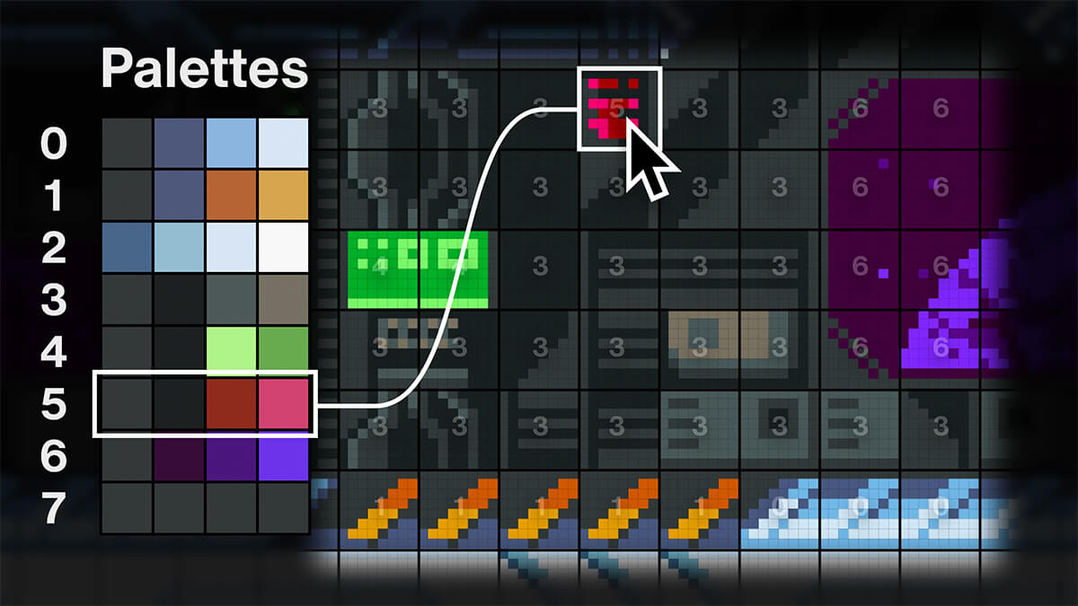 Screenshot 3 for Palette Guard: Aseprite plug‑in for Game Boy Color (GBC)