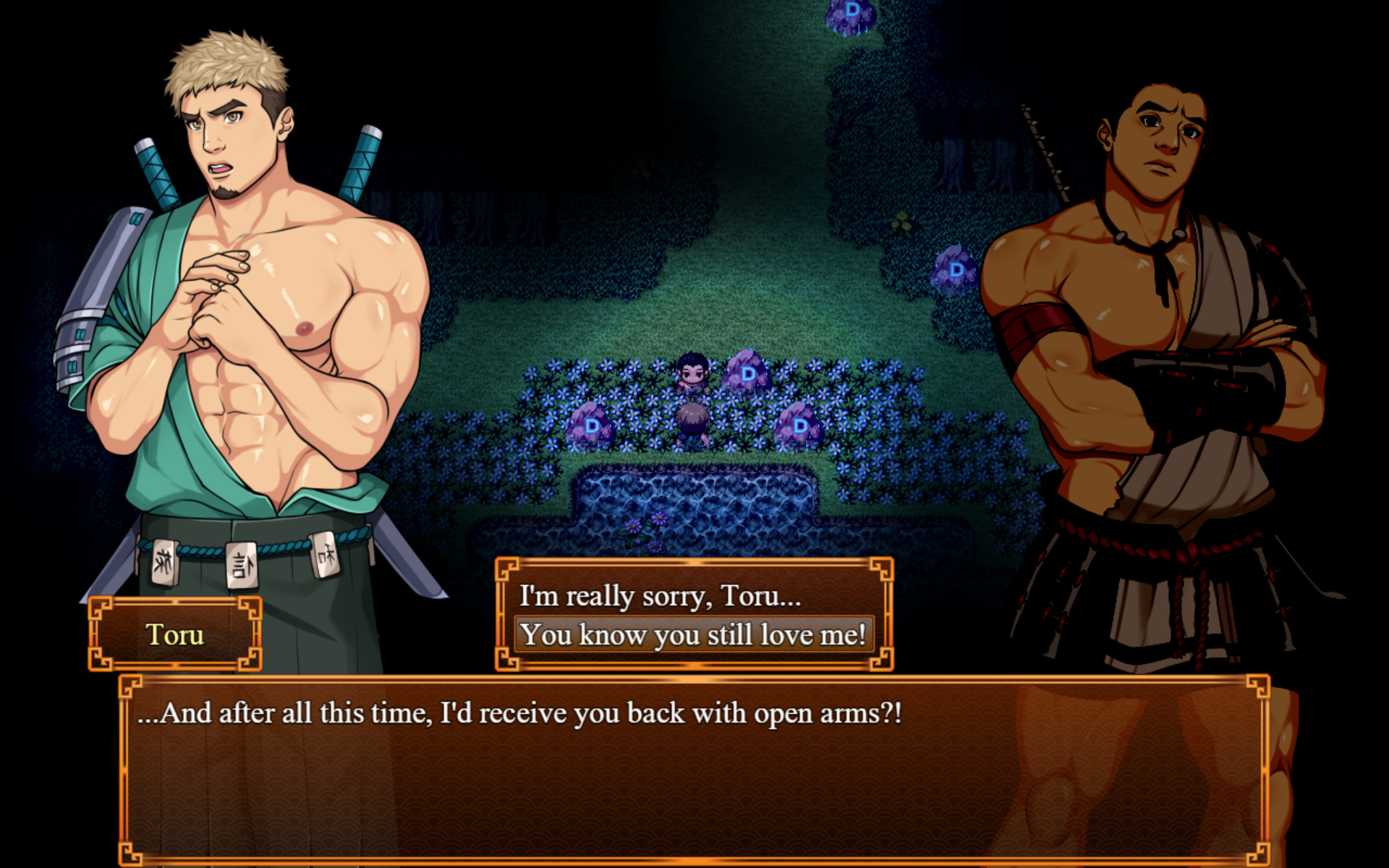 Ryuu's Sin: A Bara Stealth Game screenshot 3