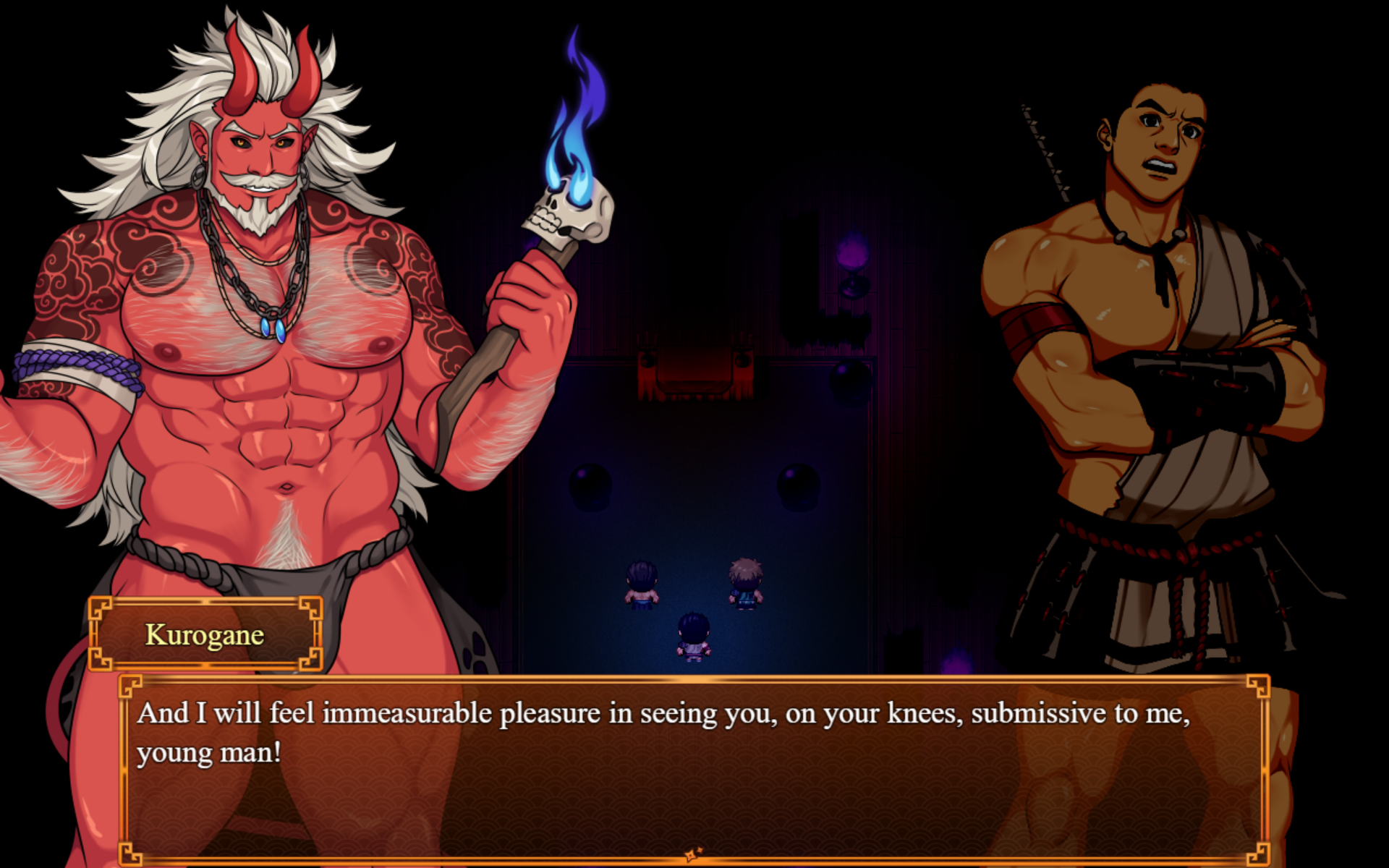 Ryuu's Sin: A Bara Stealth Game screenshot 1