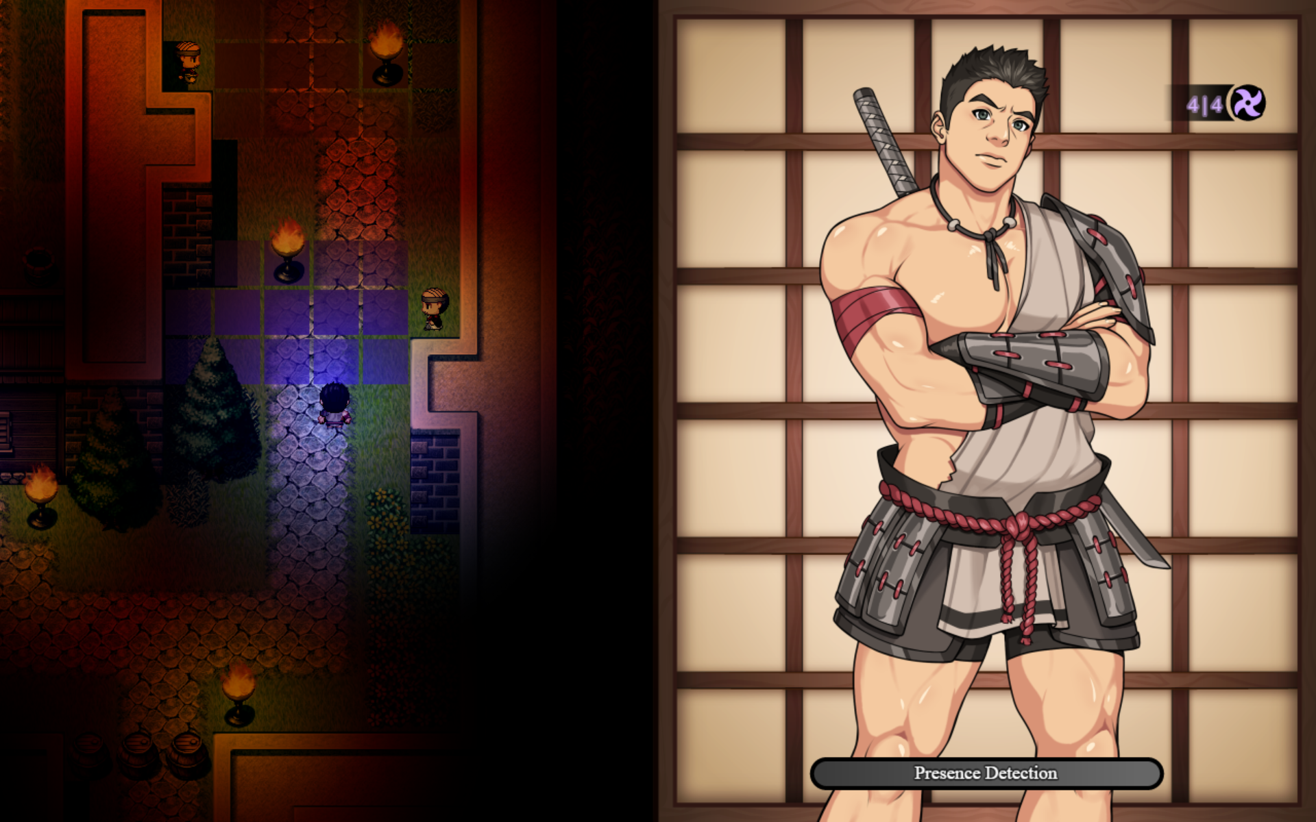 Ryuu's Sin: A Bara Stealth Game screenshot 4