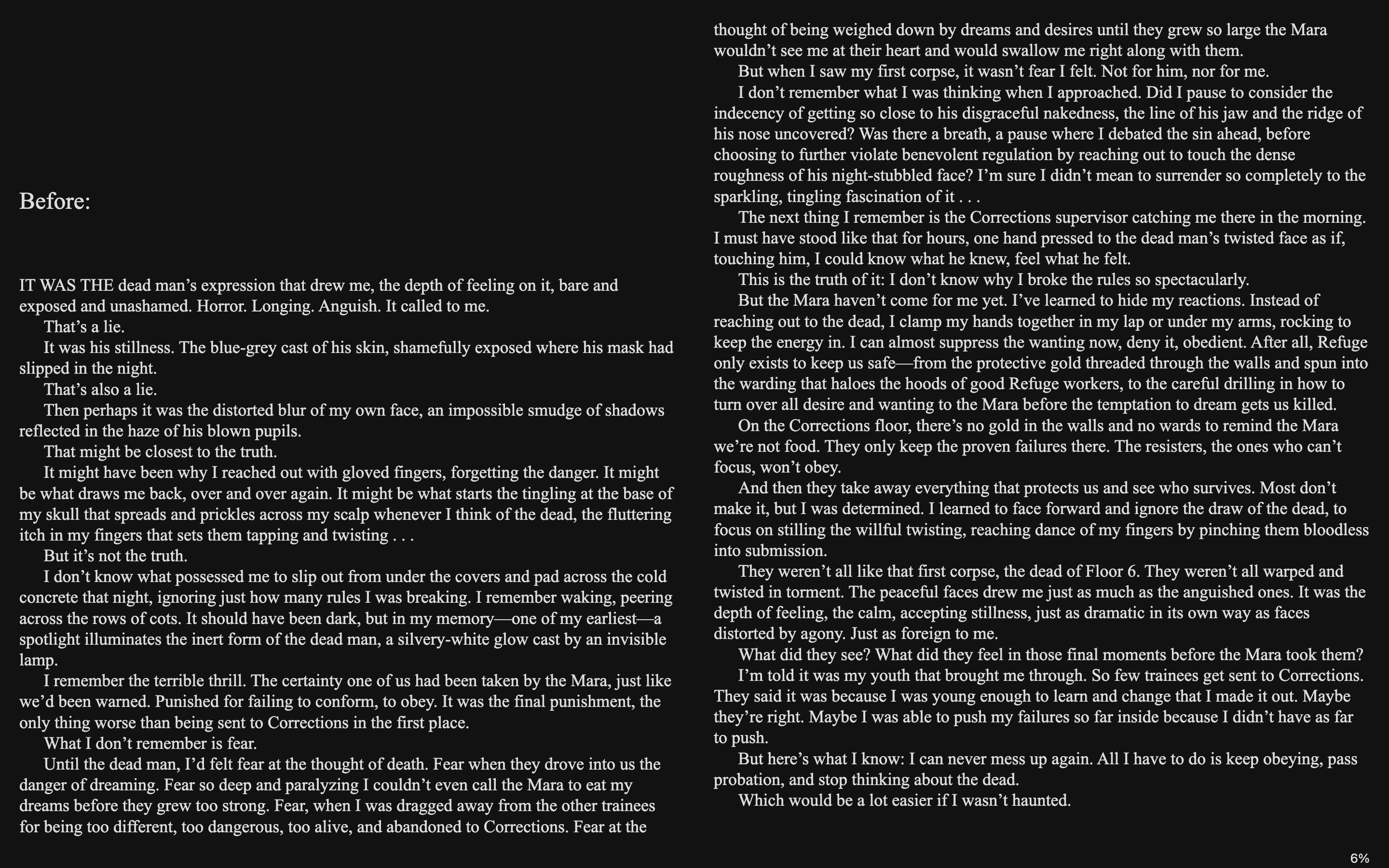 Screenshot 7 for Blind the Eyes (Threads of Dreams, 1)