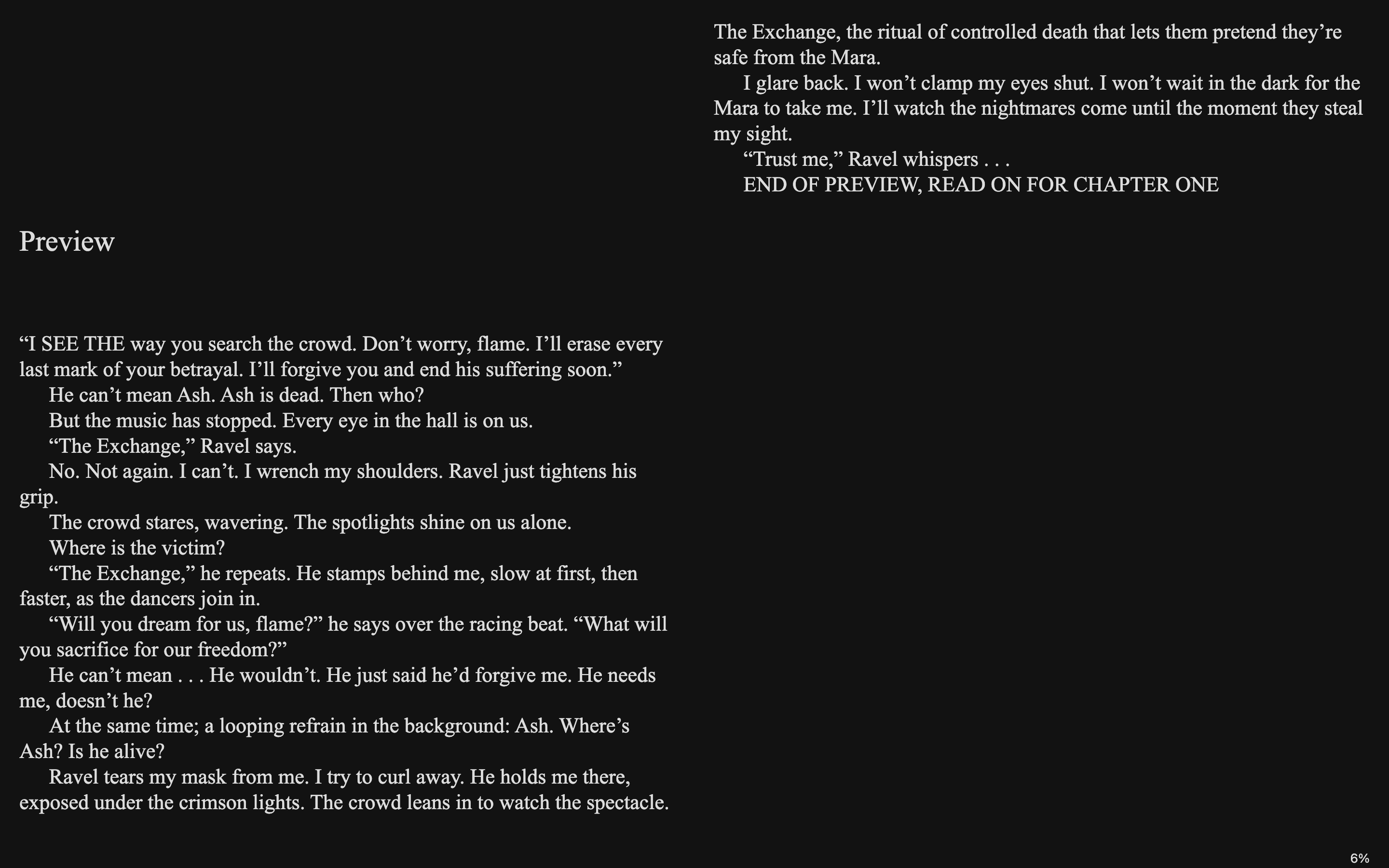 Screenshot 6 for Blind the Eyes (Threads of Dreams, 1)