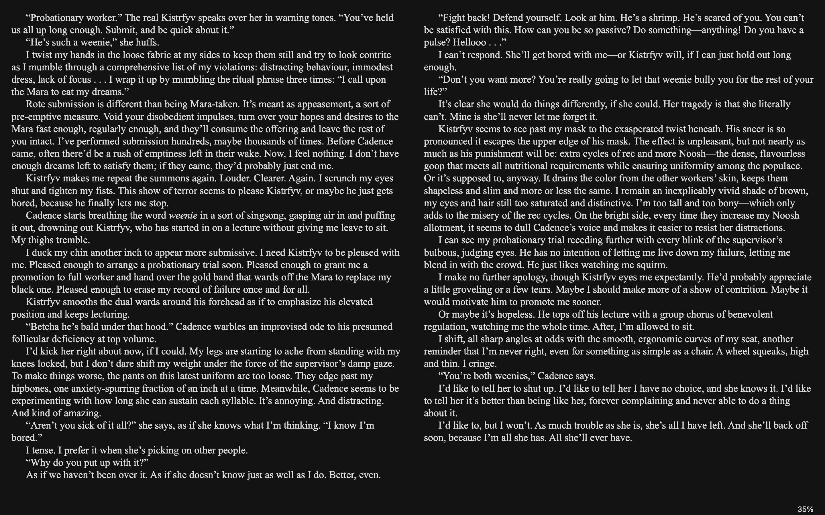 Screenshot 9 for Blind the Eyes (Threads of Dreams, 1)