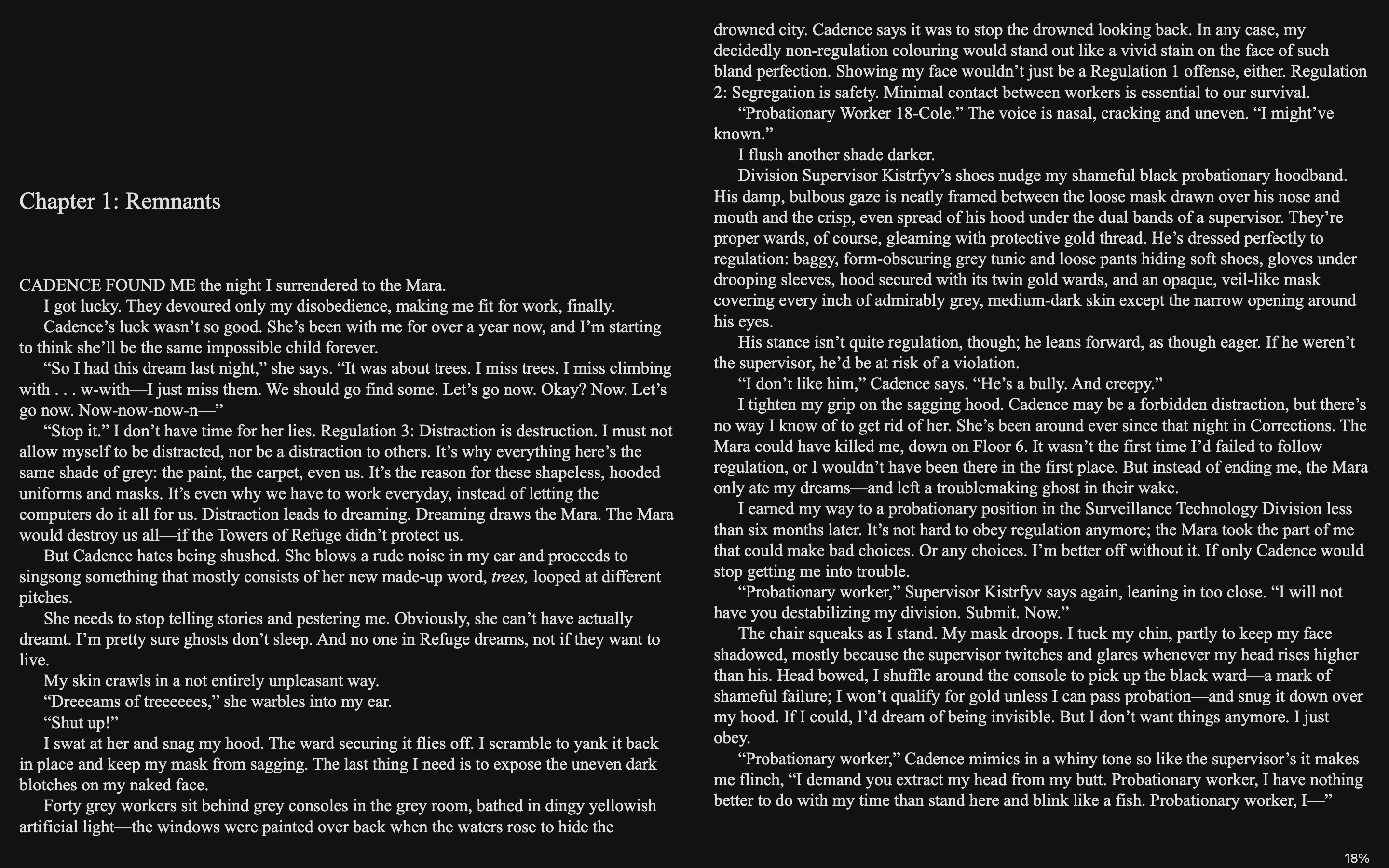 Screenshot 8 for Blind the Eyes (Threads of Dreams, 1)
