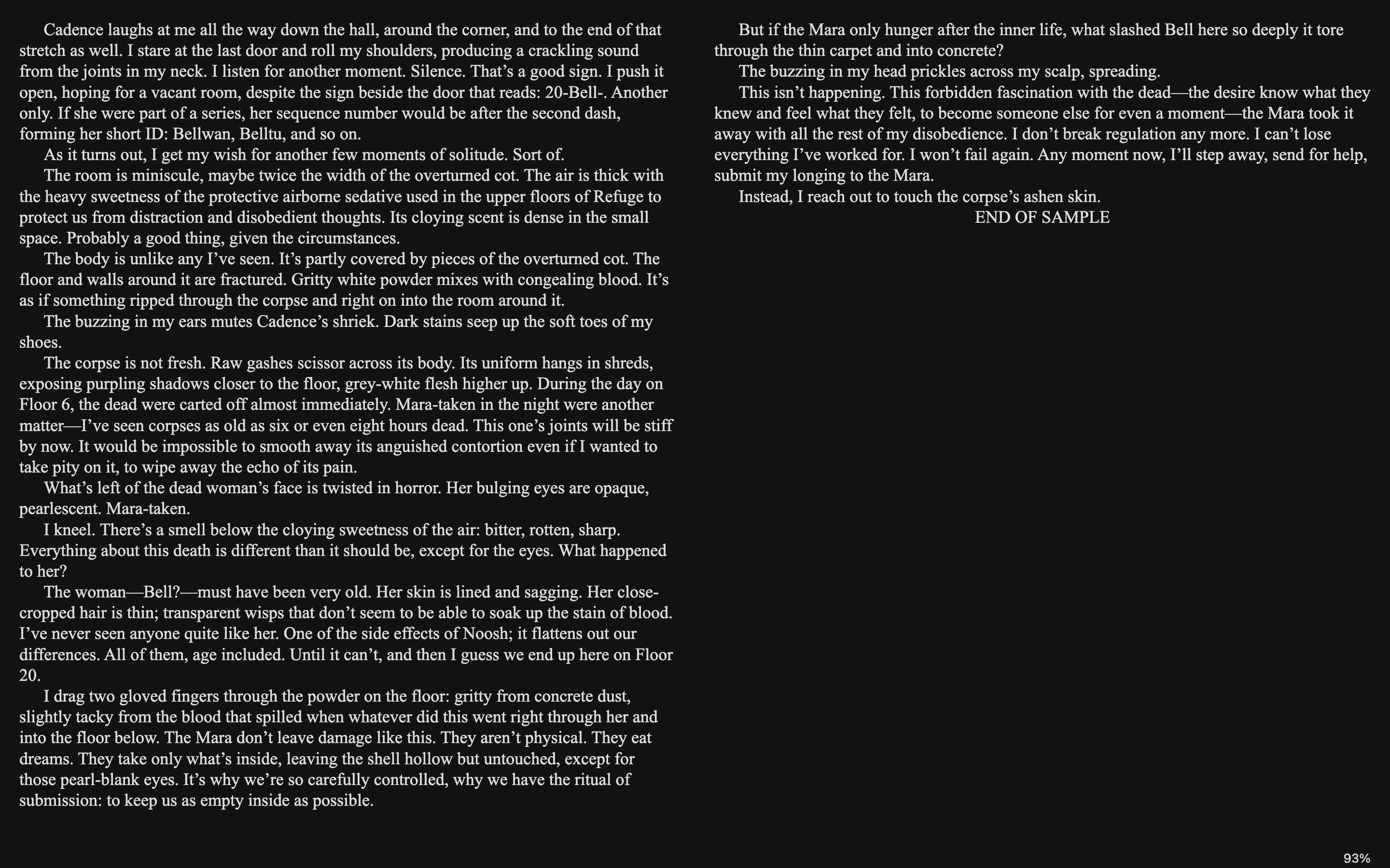 Screenshot 15 for Blind the Eyes (Threads of Dreams, 1)