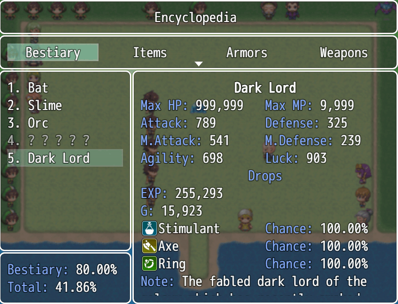 CGMV Encyclopedia for RPG Maker MV by Casper Gaming