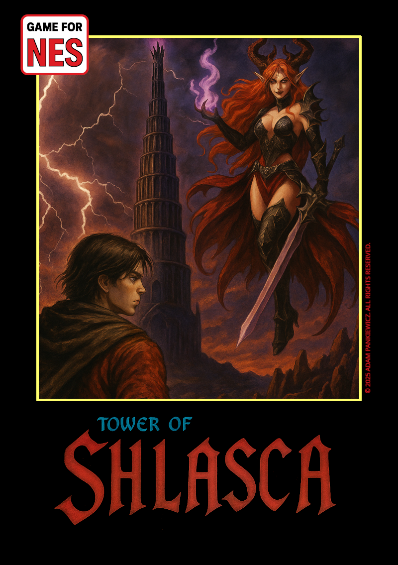 Screenshot 2 for Tower of Shlasca (NES)