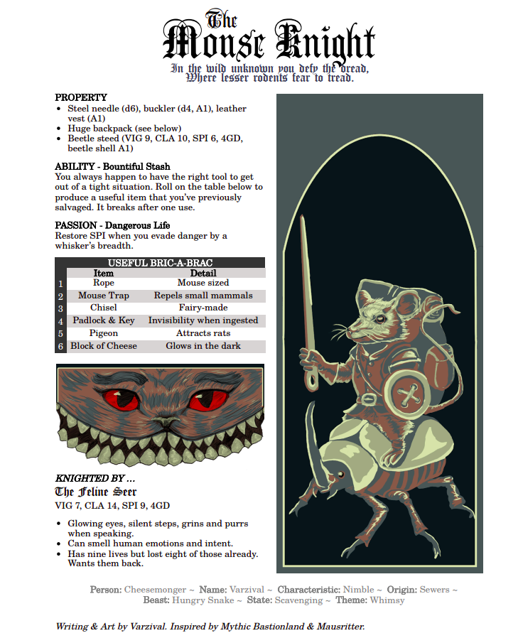 Screenshot 3 for The Mouse Knight & The Feline Seer