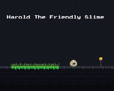 Cover image for Harold The Friendly Slime