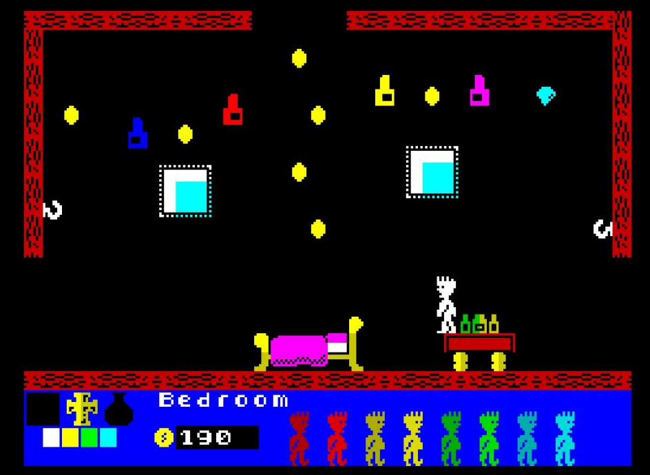 ZX Spectrum browser game - Haunted Henry by OhMyGames!