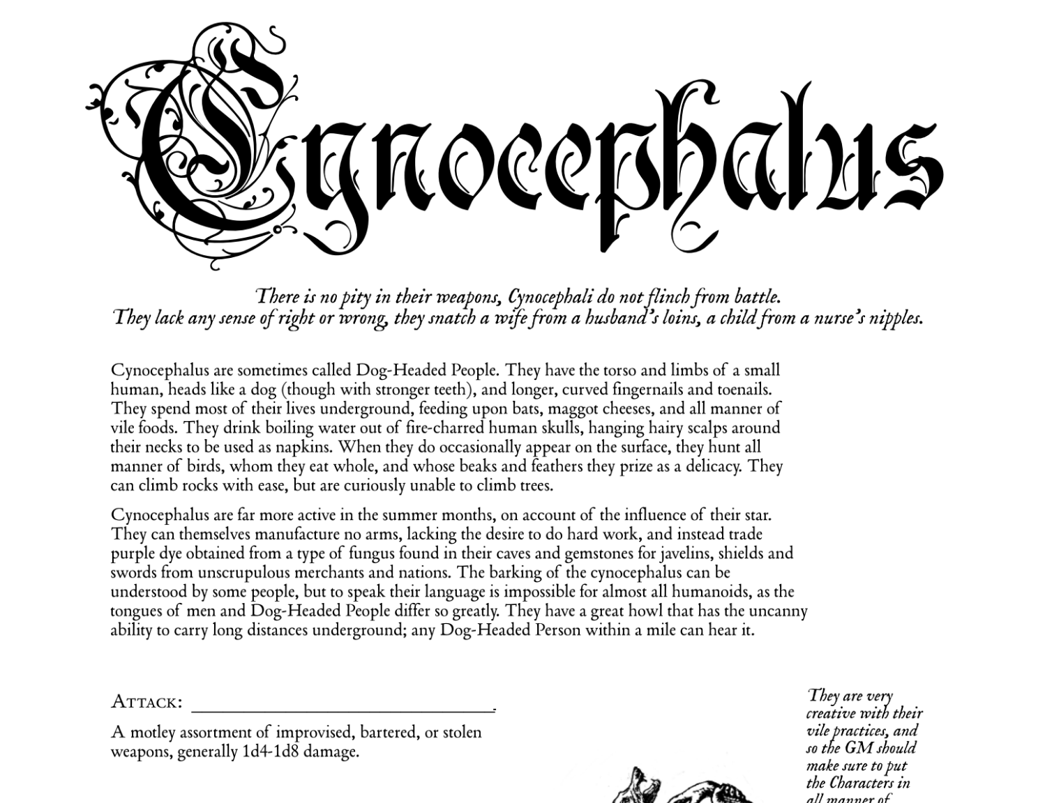 Screenshot 3 for A Groats-worth of Grotesques