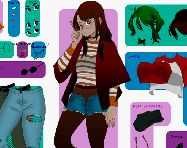 Screenshot 5 for Lenwit's Simple Dress-up Game