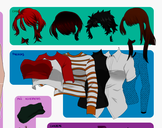 Screenshot 3 for Lenwit's Simple Dress-up Game