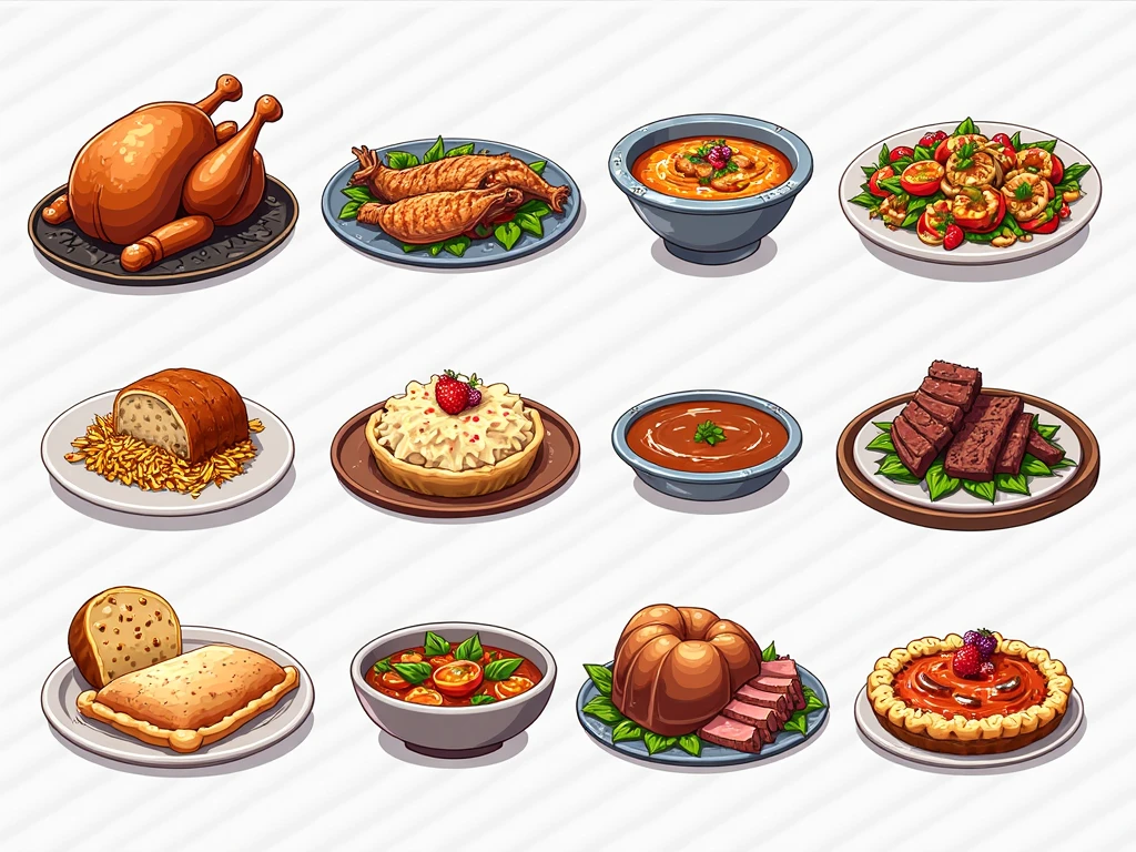 Screenshot 2 for Pack of 100+ Free Food Icons!