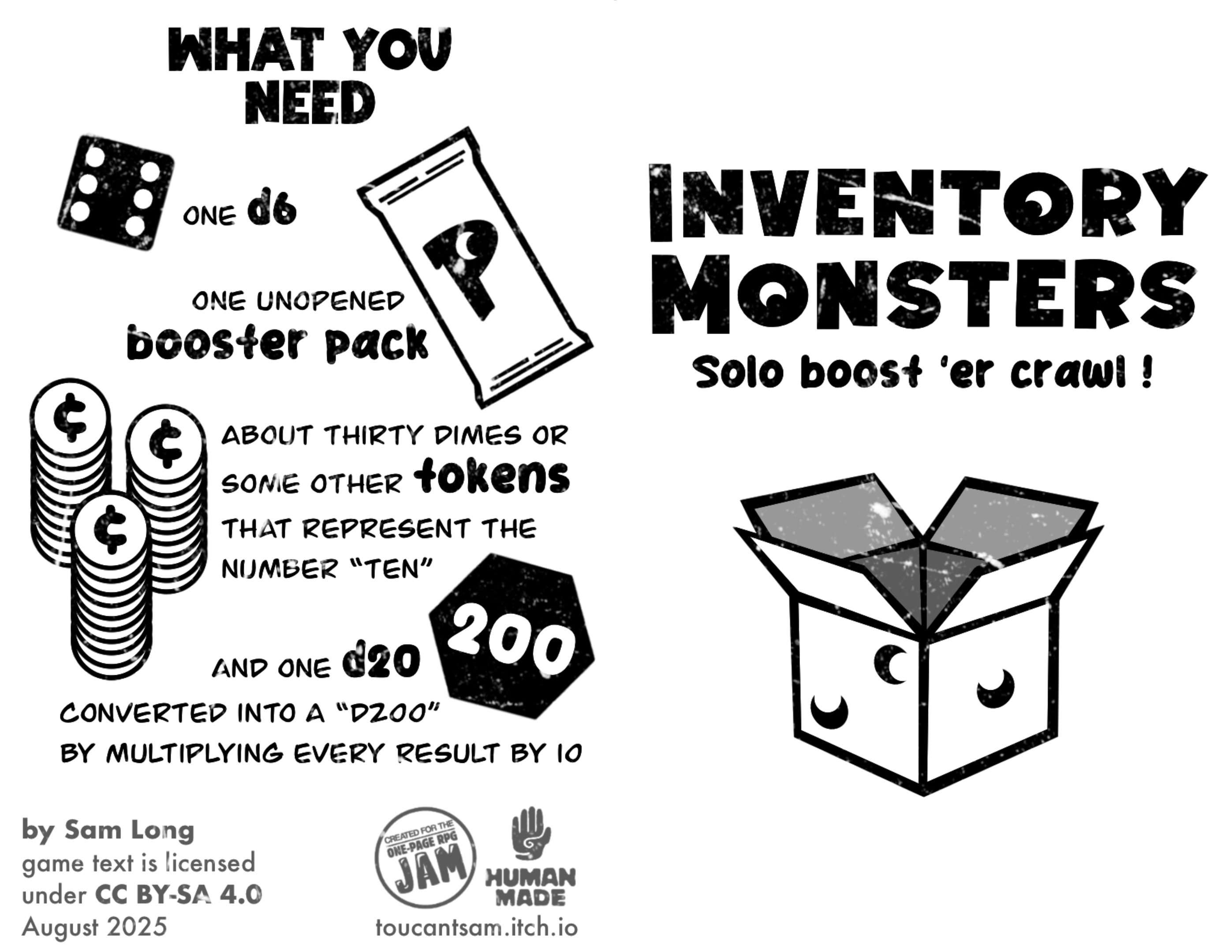 Screenshot 2 for Inventory Monsters: Solo Boost ‘er Crawl !